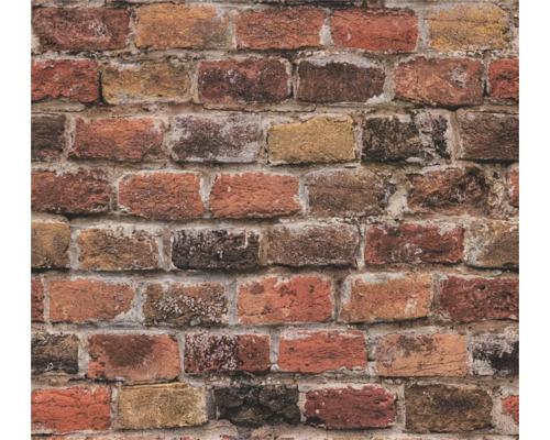 Gros plan d''un papier peint à motif de briques