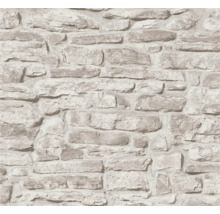 Papier peint aspect mur de pierre pour la décoration murale