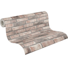 Rouleau de papier peint avec motif de brique