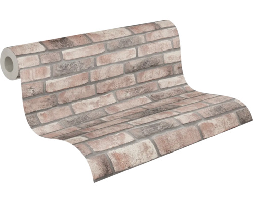 Rouleau de papier peint avec motif de brique
