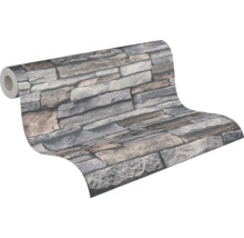 Rouleau de papier peint motif pierre