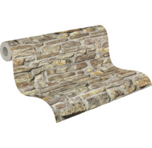 Rouleau de papier peint avec motif de pierre