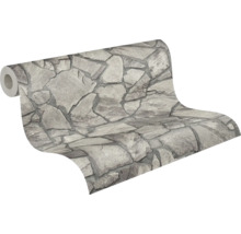 Rouleau de papier peint avec motif de pierre