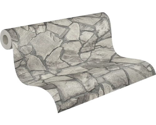Rouleau de papier peint avec motif de pierre