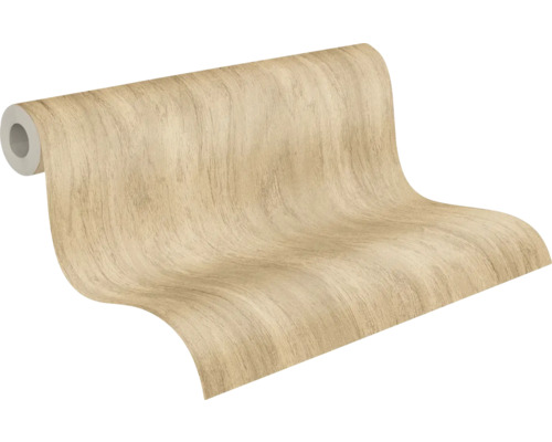 Rouleau de papier peint avec aspect bois