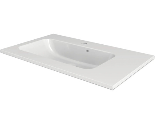 Lavabo pour meuble Devo Etna 2.0 68 x 41 cm blanc avec revêtement UM-ETNA68