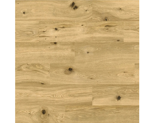 Holzboden aus Eiche mit Astlöchern