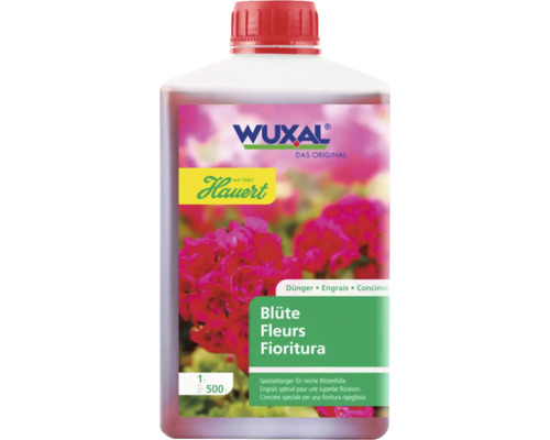 Engrais pour fleurs Wuxal, bouteille de 500 millilitres