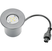Bodeneinbaustrahler mit LED und Anschlusskabel