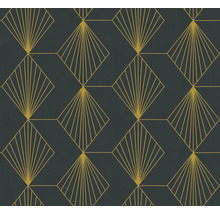 Tapete mit geometrischem Fächermuster