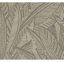 Tapete mit abstraktem Blättermuster