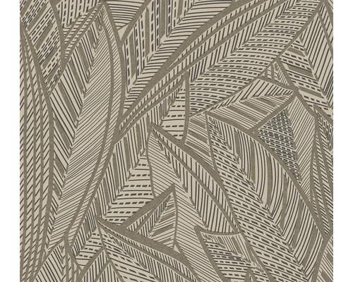 Tapete mit abstraktem Blättermuster