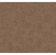 Nahaufnahme eines braunen Stoffbezugs.