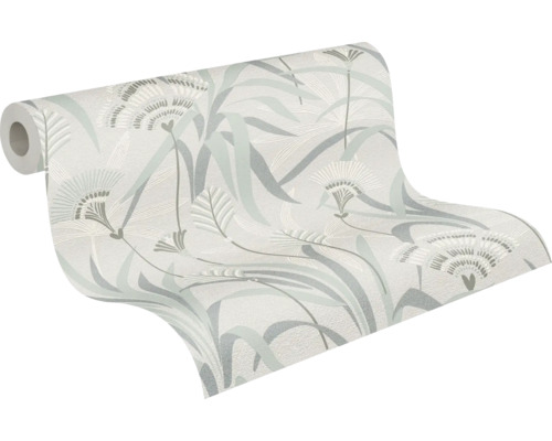 Tapetenrolle mit floralem Muster