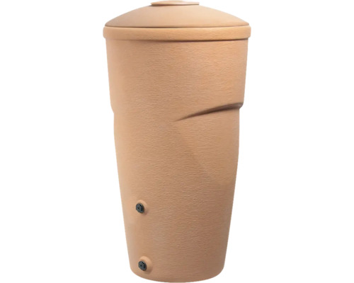 Regentonne aus Kunststoff mit Deckel