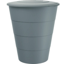 Regentonne aus Kunststoff mit Deckel