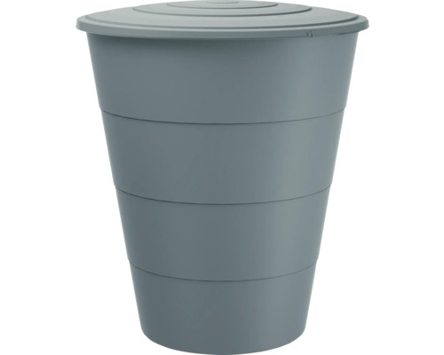 Regentonne aus Kunststoff mit Deckel