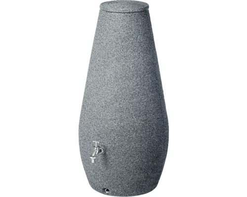 Regentonne mit Wasserhahn zur Gartenbewässerung