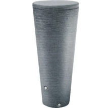 Wassertank mit horizontaler Rillenstruktur für den Garten