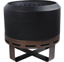 Feuerstelle aus Metall mit rundem Design für den Garten