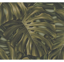 Papier peint à motif de feuilles de Monstera