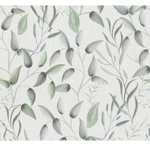 Papier peint à motif de feuilles