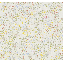 Papier peint à motif floral avec de petites fleurs