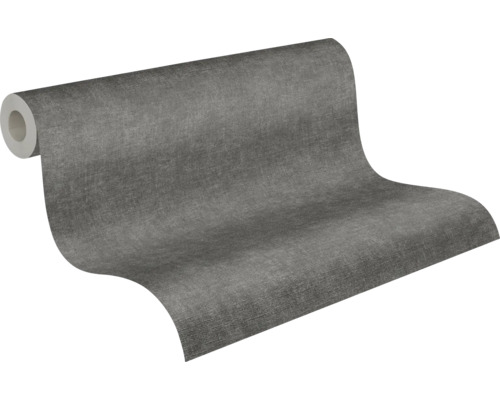 Rouleau de papier peint intissé gris