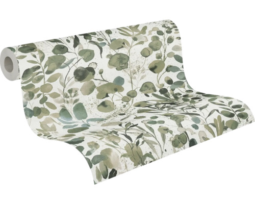 Rouleau de papier peint à motif floral