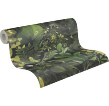 Rouleau de papier peint avec motif de plantes de la jungle