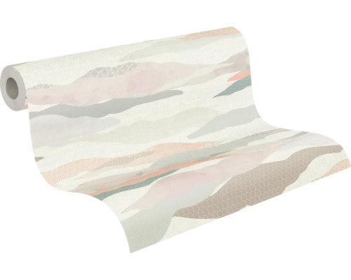 Rouleau de papier peint avec motif abstrait