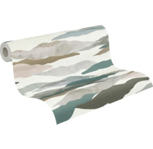 Rouleau de papier peint avec motif abstrait