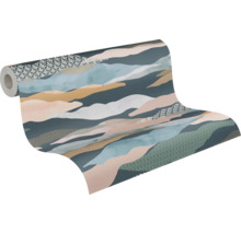 Rouleau de papier peint avec motif abstrait