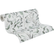 Rouleau de papier peint avec motif de feuilles