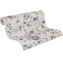 Tapetenrolle mit floralem Muster
