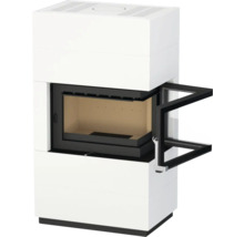 Kaminofen mit offener Tür