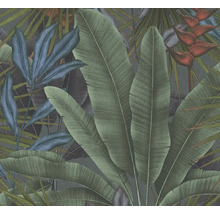 Tapete mit tropischen Pflanzenmotiven
