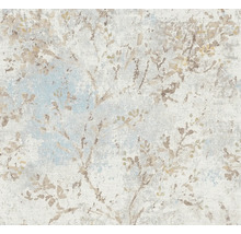 Tapete mit Baum- und Blättermuster