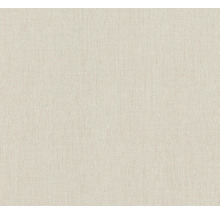 Beige Textiltapete mit feiner Struktur