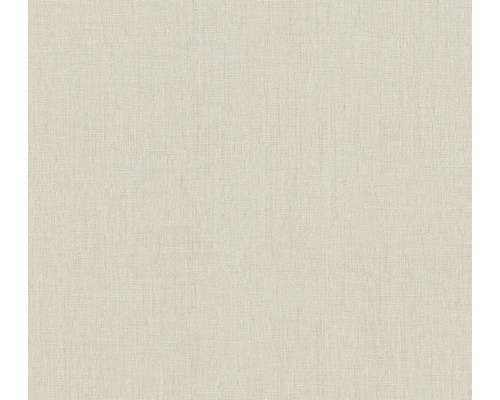 Beige Textiltapete mit feiner Struktur