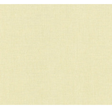 Nahaufnahme einer hellen Textiltapete mit leichter Struktur.