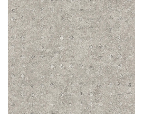 Graue Tapete mit geometrischen Formen