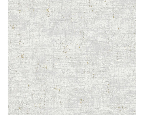 Weisse Tapete mit dezenter Musterung für die Wandgestaltung