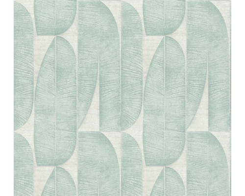 Tapete mit abstraktem Blattmuster