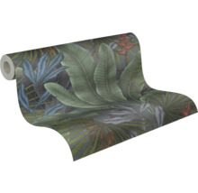 Tapetenrolle mit tropischem Blätterdesign