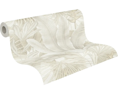 Tapetenrolle mit Blattmuster