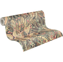 Tapetenrolle mit floralem Muster