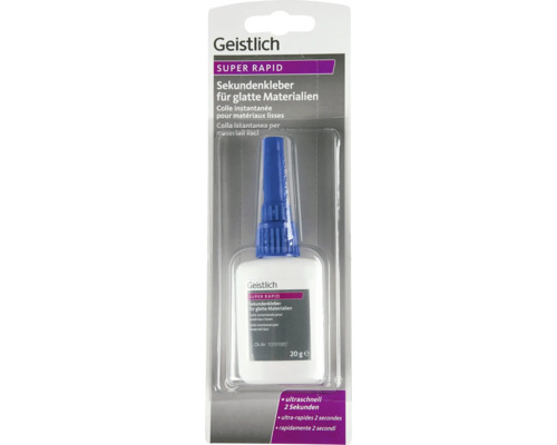 Geistlich Sekundenkleber Super Rapid Mix 20 g Geistlich Super Rapid Sekundenkleber für glatte Materialien, 20 Gramm