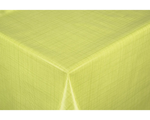 Nappe tissu vert anis largeur 140 cm (au mètre) Nappe en tissu avec plis