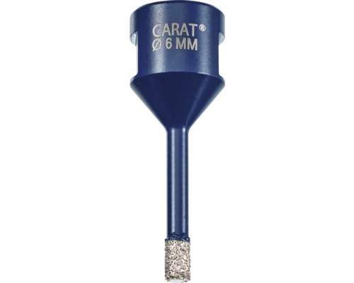 Carat Foret pour carrelage Ø 6 mm M14 Carat Foret à carreaux, diamètre six millimètres